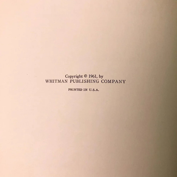 Vintage 1962 Wagons  Ho Whitman Childrens Western Book Hardcover - Picture 8 of 16